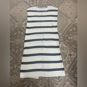 Zara nautical striped Sleeveless knit dress Medium